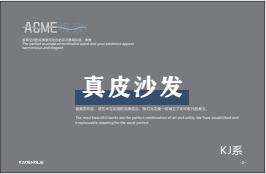 真皮沙發(fā)KJ系列